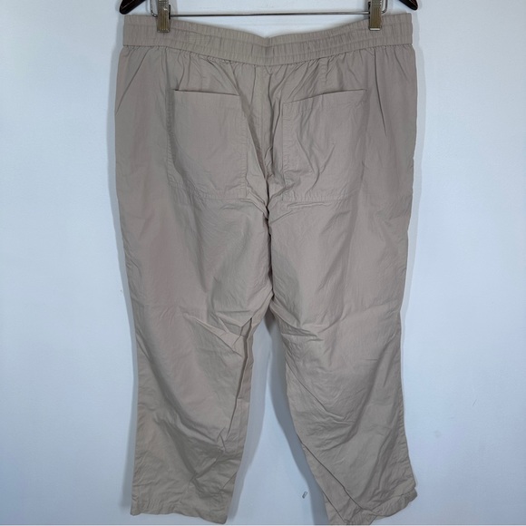 Loft Khaki Pull On Cargo Pants size 14 Straight Leg - Picture 4 of 5